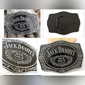 Jack Daniels Whiskey Old No. 7 Black OR Barrels Belt Buckle Choose A Style